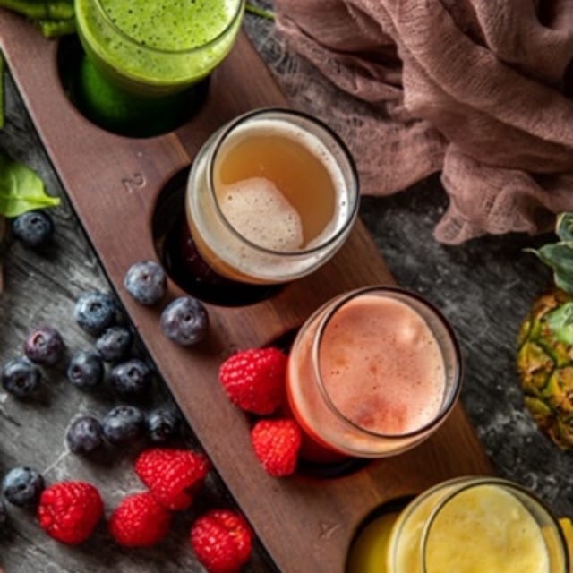 Fresh Pressed Juices.